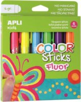 Apli Kids 6 darabos toll alakú tempera stift készlet - Fluoreszkáló színek