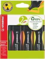 Stabilo Green Boss 2-5mm Szövegkiemelő készlet 4 szín