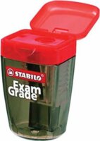 Stabilo Exam Grade hegyező - Fekete/Piros