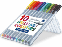 Staedtler Triplus Box 0.3 mm Tűfilc készlet -10 szín