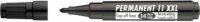 ICO Permanent 11 XXL 1-3mm Alkoholos marker - Fekete