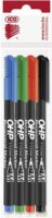 ICO OHP M 1-1.5mm Alkoholos marker készlet 4 szín
