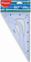 Maped Graphic Műanyag 60°-os háromszög vonalzó - 26 cm