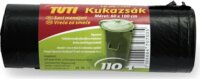 Tuti Szemeteszsák 110 l (10 db / tekercs) - Fekete