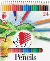 ICO Süni hatszögletű Színes ceruza készlet 24db-os