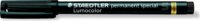Staedtler Lumocolor Special 0,4mm Alkoholos marker - Fekete