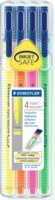 Staedtler Triplus 1-4mm Szövegkiemelő készlet 4db - Vegyes