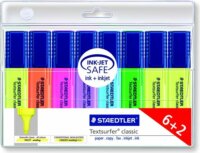 Staedtler 364 A WP8 1-5mm Szövegkiemelő készlet 8db - Vegyes