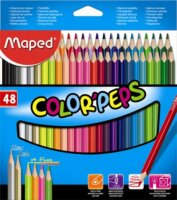 Maped Color'Peps háromszögletű Színes ceruza készlet 48db-os