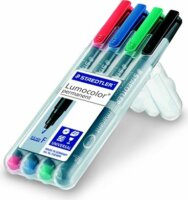 Staedtler Lumocolor 318 F 0,6mm Alkoholos marker készlet - 4 különböző szín