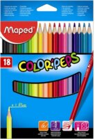 Maped Color'Peps háromszögletű Színes ceruza készlet 18db-os