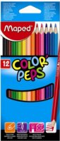 Maped Color'Peps háromszögletű Színes ceruza készlet 12db-os
