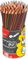 Maped Black'Peps háromszögletű HB Grafitceruza radírral 72db-os