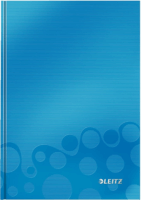Leitz Wow 80 lapos A5 kockás beírókönyv - Kék