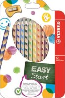 Stabilo EasyColours Színes ceruza készlet háromszögletű - balkezes / 12 különböző szín (12 db)