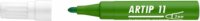 ICO Artip 11 1-3mm Flipchart marker - kúpos - Zöld