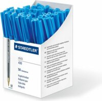 Staedtler Stick 430 F kupakos golyóstoll - 0.3mm / kék (50db)