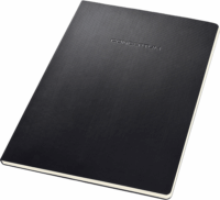 Sigel Conceptum 60 lapos A4 kockás ragasztott füzet -Fekete