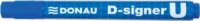 Donau D-signer U 2-4mm Alkoholos marker - Kék
