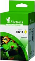 Victoria (Epson T07144011) Tintapatron Sárga