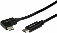 Startech USB2CC1MR UDB-C (apa - apa) 90° kábel 1m - Fekete