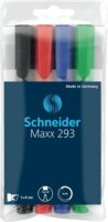 Schneider Maxx 293 1-4mm Táblamarker készlet 4 szín