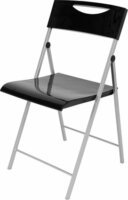 Alba Smile Összecsukható szék fém és műanyag - fekete