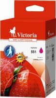 Victoria (Canon CLI-551) Tintapatron Magenta