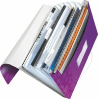 Leitz Wow A4 Harmonika mappa 6 rekeszes - Lila