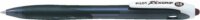 GolyóstoPilot Rexgrip EF nyomógombos golyóstoll - 0.21mm / fekete