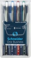 Schneider One Business Kupakos Rollertoll készlet - 0.6 mm / Vegyes Színek (4 db)