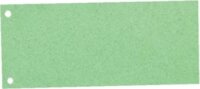 Esselte 105 x 240 mm Karton elválasztócsík - Zöld (100 db / csomag)