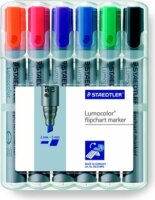 Staedtler Lumocolor 356 B 2-5mm Flipchart marker készlet - 6 szín