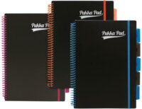 Pukka Pad Neon project book 100 lapos A4 vonalas Spirálfüzet