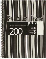 Pukka Pad Stripe 100 lapos A4 vonalas Spirálfüzet