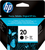 HP 20 Fekete Tintapatron