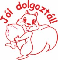 Colop N43 Motivációs bélyegző - "Jól dolgoztál!"