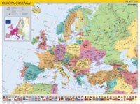 Stiefel Európa országai/Európa gyerektérkép 45x66cm könyökalátét