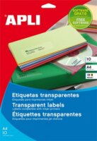 Apli 48,5x25,4 mm kerekített sarkú poliészter etikett 440 etikett/csomag