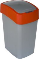 Curver 50L Billenős Műanyag szemetes - Piros/Szürke