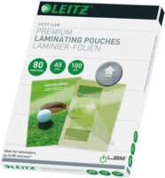 Leitz iLam 80 mikron A5 fényes lamináló fólia (100 db / csomag)