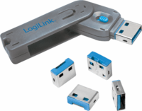 Logilink AU0043 USB Porvédő - Ezüst (4db)