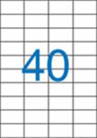 Victoria 52,5x29,7mm univerzális Etikett 4000 etikett/csomag
