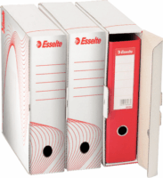 Esselte Standard A4 Archiváló doboz - Fehér/Piros