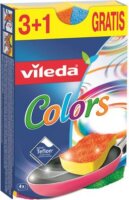 Vileda Pure Active Colors Mosogatószivacs - 3+1 db
