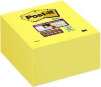 Post-it Super Sticky 76x76mm öntapadó jegyzettömb (350 lap) - Sárga