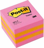 Post-it 51x51mm öntapadó jegyzettömb (400 lap) - Rózsaszín