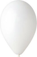 Léggömb 26 cm - Fehér (10 db)