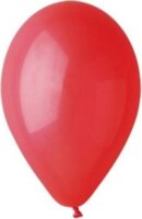 Léggömb 26 cm - Piros (10 db)
