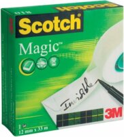 3M Scotch Magic Tape 810 12mm x 33m írható ragasztószalag - Áttetsző